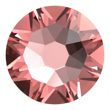 Swarovski Hotfix Flat Back Crystals (2000, 2038 & 2078) Rose Peach - Bluestreak Crystals