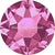 Swarovski Hotfix Flat Back Crystals (2000, 2038 & 2078) Rose-Swarovski Hotfix Flatback Crystals-SS6 (2.0mm) - Pack of 50-Bluestreak Crystals