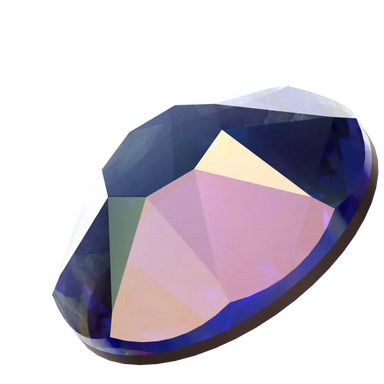 Swarovski Flat Back Crystals Non Hotfix (2000, 2058 & 2088) Sapphire AB - Bluestreak Crystals