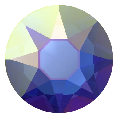 Swarovski Flat Back Crystals Non Hotfix (2000, 2058 & 2088) Sapphire AB - Bluestreak Crystals