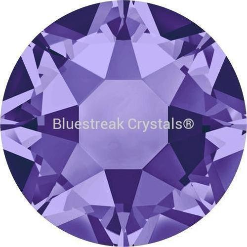 Swarovski Hotfix Flat Back Crystals (2000, 2038 & 2078) Tanzanite-Swarovski Hotfix Flatback Crystals-SS6 (2.0mm) - Pack of 50-Bluestreak Crystals