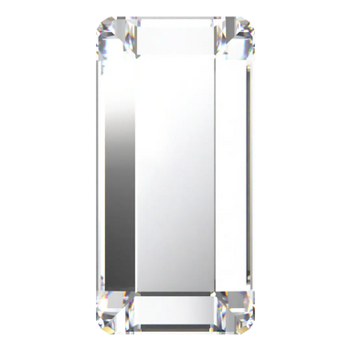 Swarovski Flat Back Crystals Non Hotfix Baguette (2510) Crystal - Bluestreak Crystals