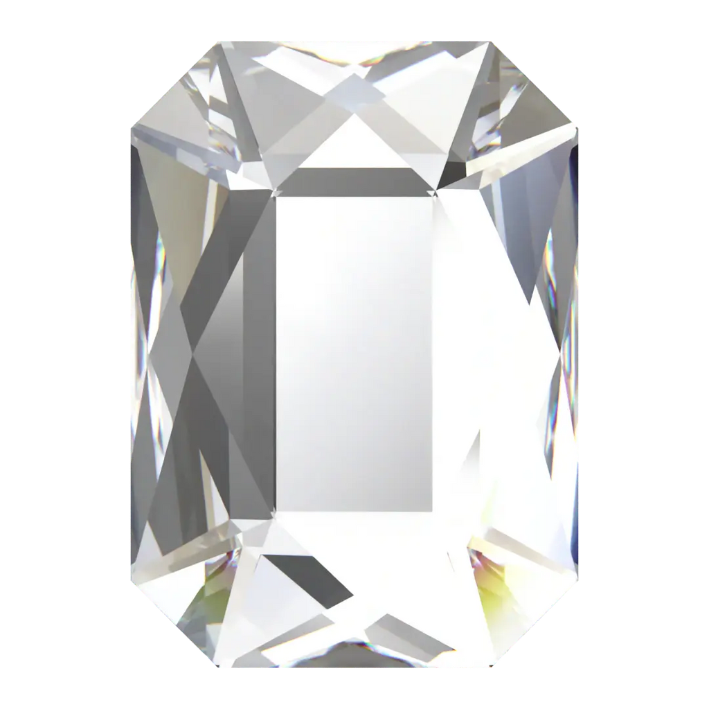 Swarovski Hotfix Crystals Emerald Cut Crystal