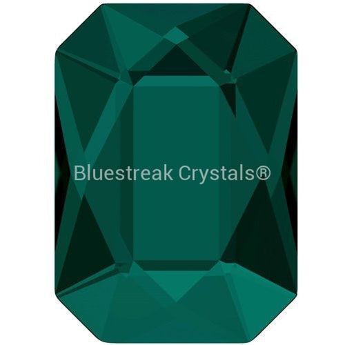 Swarovski Hotfix Flat Back Crystals Emerald Cut (2602) Emerald-Swarovski Hotfix Flatback Crystals-3.7x2.5mm - Pack of 10-Bluestreak Crystals