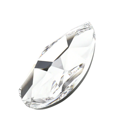 Swarovski Hotfix Flat Back Crystals Pear (2303) Crystal - Bluestreak Crystals