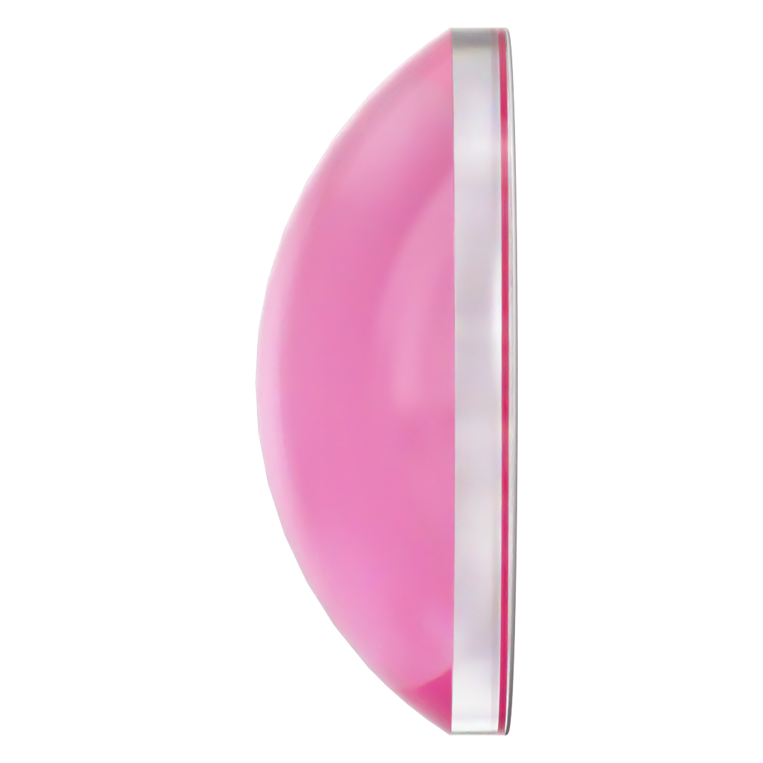 Swarovski Hotfix Flat Back Crystals Pearl Cabochon (2080/4) Crystal Electric Pink Ignite - Bluestreak Crystals