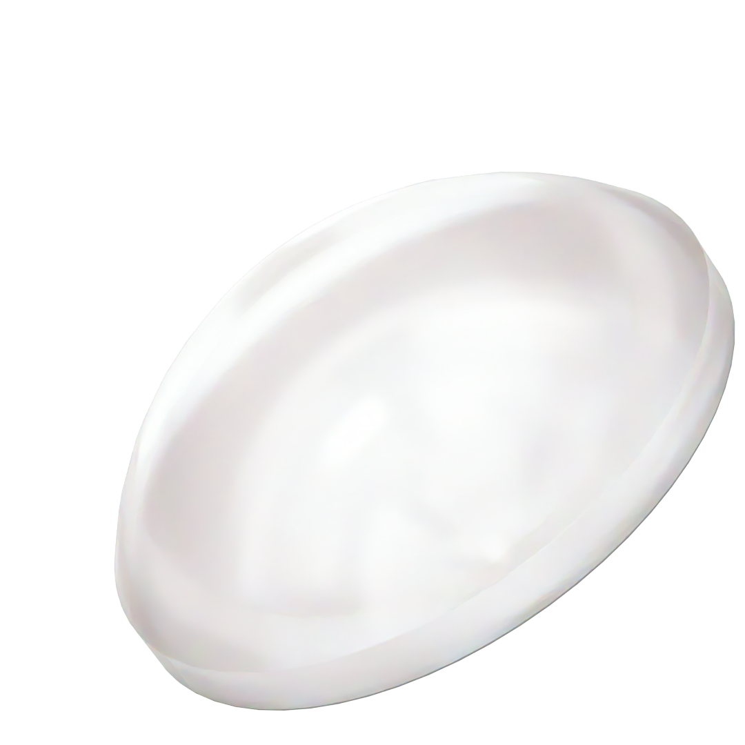 Swarovski Hotfix Flat Back Crystals Pearl Cabochon (2080/4) Crystal Electric White Ignite - Bluestreak Crystals