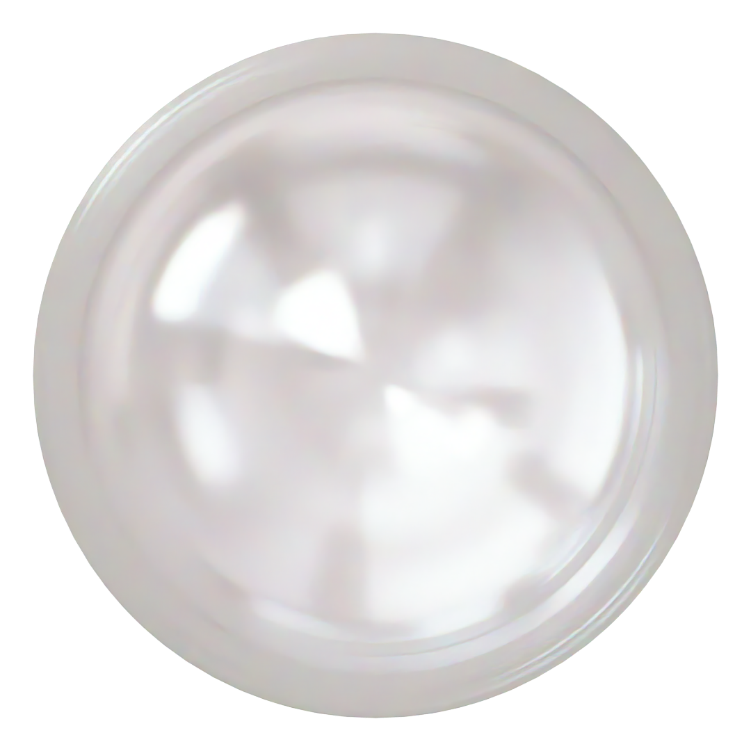 Swarovski Hotfix Flat Back Crystals Pearl Cabochon (2080/4) Crystal Electric White Ignite - Bluestreak Crystals