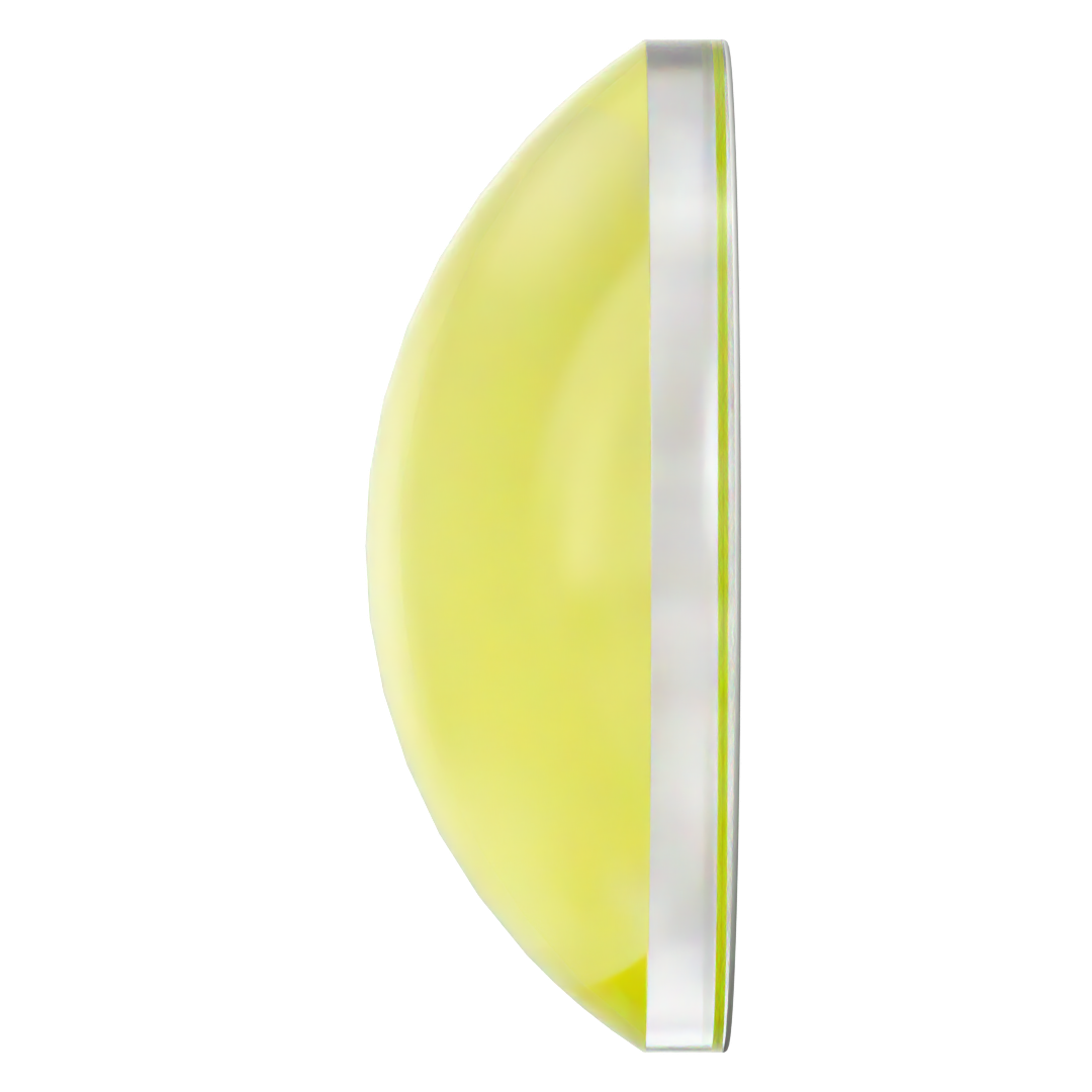 Swarovski Hotfix Flat Back Crystals Pearl Cabochon (2080/4) Crystal Electric Yellow Ignite - Bluestreak Crystals