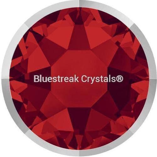 Swarovski Hotfix Flat Back Crystals Rimmed (2078/I) Light Siam & Crystal Light Chrome-Swarovski Hotfix Flatback Crystals-SS16 (3.9mm) - Pack of 50-Bluestreak Crystals