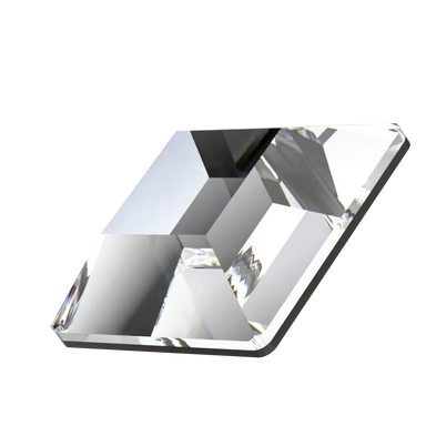 Swarovski Flat Back Crystals Non Hotfix Square (2400) Crystal - Bluestreak Crystals