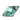 Swarovski Hotfix Flat Back Crystals Square (2400) Recreated Caribbean Green - Bluestreak Crystals