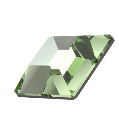 Swarovski Hotfix Flat Back Crystals Square (2400) Recreated Peridot - Bluestreak Crystals