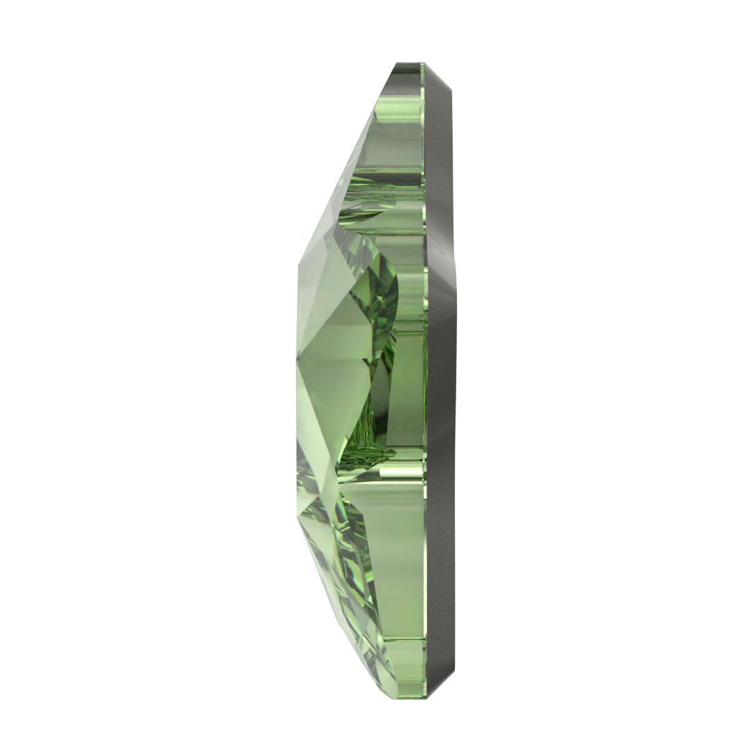 Swarovski Hotfix Flat Back Crystals Star Flower (2754) Recreated Peridot - Bluestreak Crystals