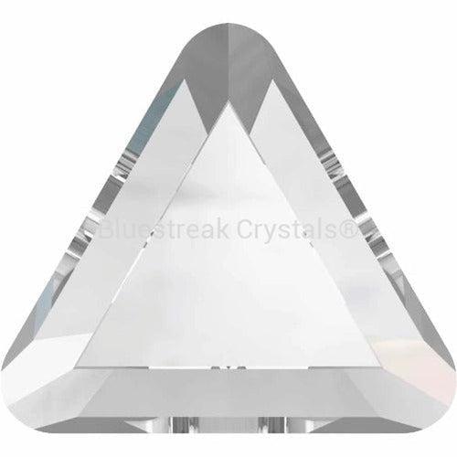 Swarovski Hotfix Flat Back Crystals Triangle (2711) Crystal-Swarovski Hotfix Flatback Crystals-3.3mm - Pack of 10-Bluestreak Crystals