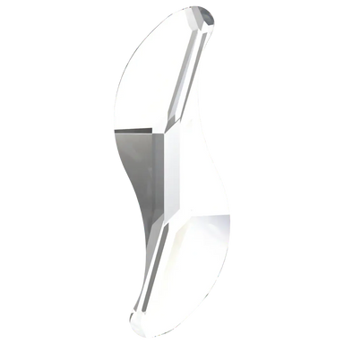 Swarovski Hotfix Flat Back Crystals Wave (2788) Crystal - Bluestreak Crystals