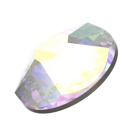 Swarovski Hotfix Flat Back Crystals Xirius Star Rose (2100) Crystal AB - Bluestreak Crystals