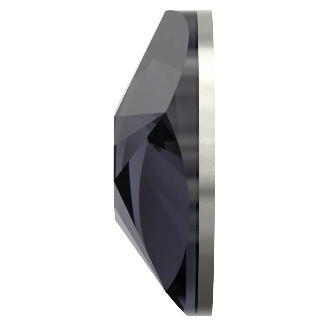 Swarovski Hotfix Flat Back Crystals Xirius Star Rose (2100) Graphite - Bluestreak Crystals