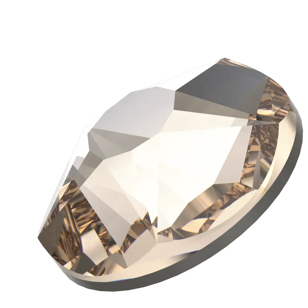 Swarovski Hotfix Flat Back Crystals Xirius Star Rose (2100) Light Silk - Bluestreak Crystals