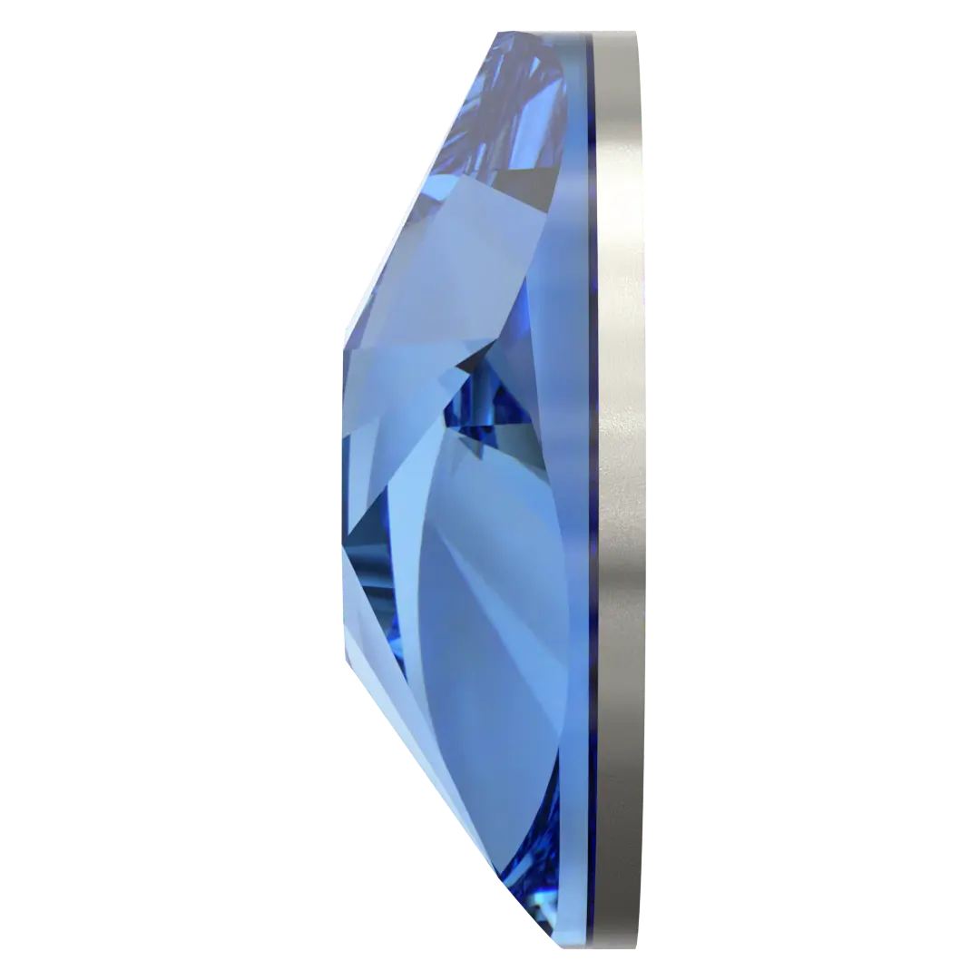 Swarovski Hotfix Flat Back Crystals Xirius Star Rose (2100) Recreated Ice Blue - Bluestreak Crystals