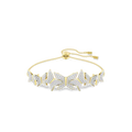 Swarovski Idyllia Lilia Adjustable Bracelet Butterfly White Gold-Tone Plated - Bluestreak Crystals