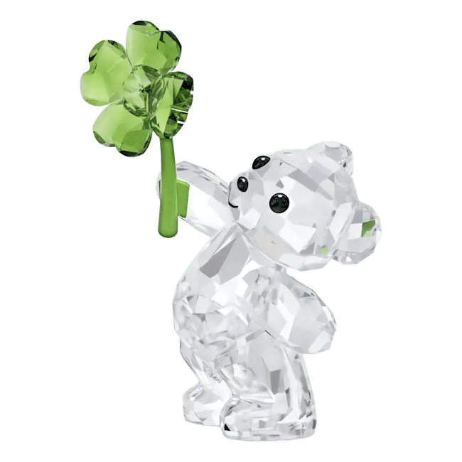 Swarovski Kris Bear Lucky Charm - Bluestreak Crystals