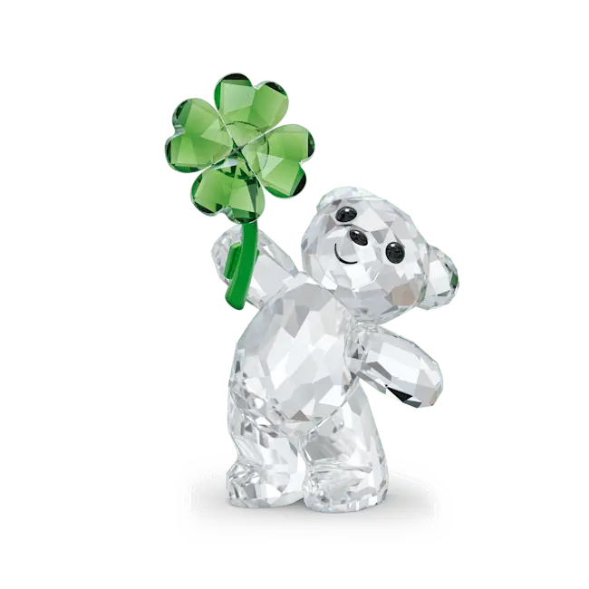 Swarovski Kris Bear Lucky Charm - Bluestreak Crystals