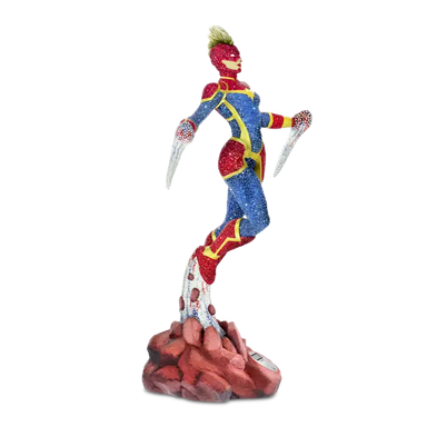 Swarovski Marvel Captain Marvel Limited Edition - Bluestreak Crystals