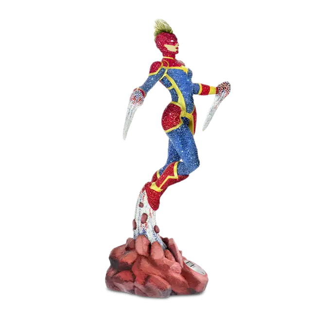 Swarovski Marvel Captain Marvel Limited Edition - Bluestreak Crystals