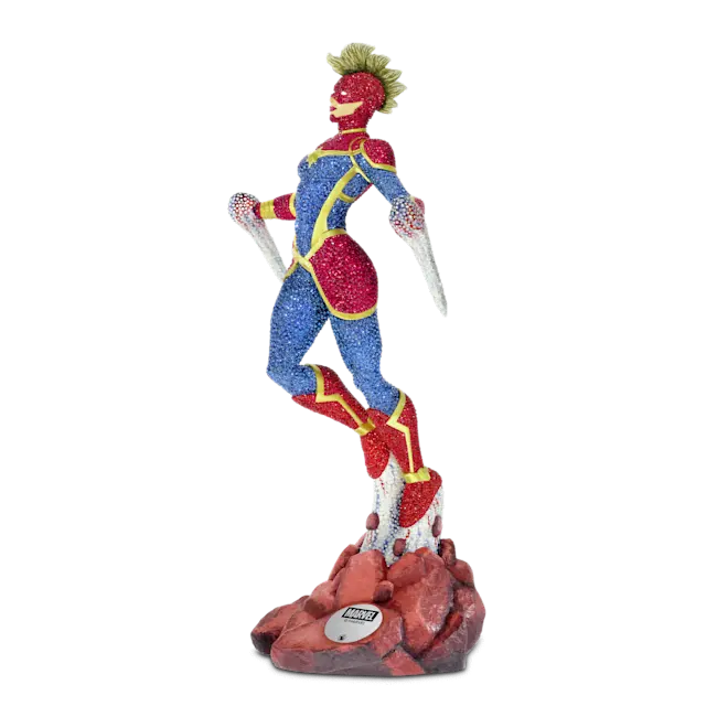 Swarovski Marvel Captain Marvel Limited Edition - Bluestreak Crystals