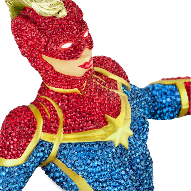Swarovski Marvel Captain Marvel Limited Edition - Bluestreak Crystals