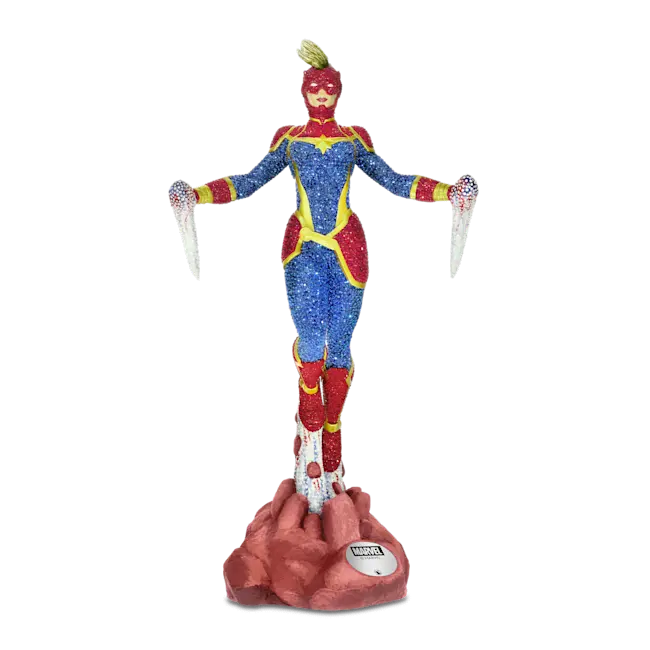 Swarovski Marvel Captain Marvel Limited Edition - Bluestreak Crystals