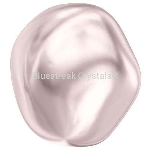 Swarovski Pearls Baroque Round (5841) Crystal Rosaline-Swarovski Pearls-8mm - Pack of 6-Bluestreak Crystals