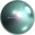 Swarovski Pearls Cabochon (5817) Crystal Iridescent Light Turquoise-Swarovski Pearls-6mm - Pack of 8-Bluestreak Crystals