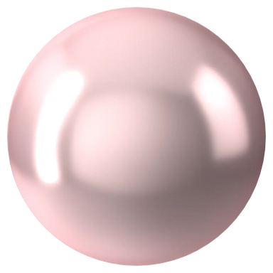 Swarovski Pearls Cabochon (5817) Crystal Rosaline - Bluestreak Crystals