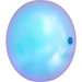 Swarovski Pearls Coin (5860) Crystal Iridescent Light Blue - Bluestreak Crystals