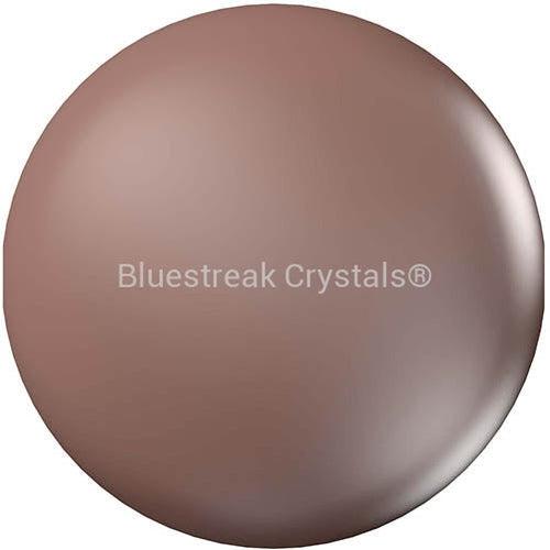 Swarovski Pearls Coin (5860) Crystal Velvet Brown-Swarovski Pearls-12mm - Pack of 4-Bluestreak Crystals