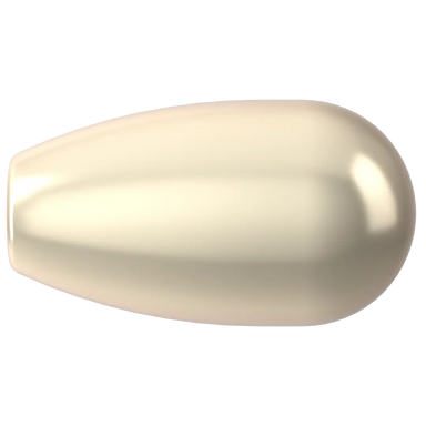 Swarovski Pearls Drop Half Drilled (5816) Crystal Creamrose Light - Bluestreak Crystals