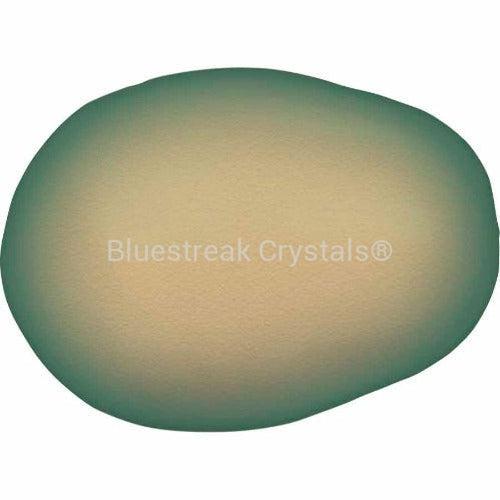 Swarovski Pearls Pear (5821) Crystal Iridescent Green-Swarovski Pearls-11x8mm - Pack of 5-Bluestreak Crystals
