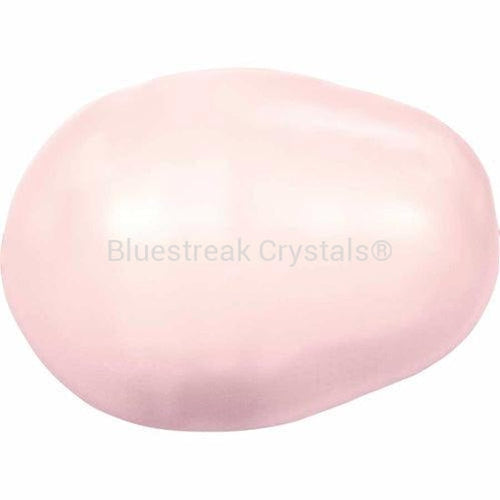 Swarovski Pearls Pear (5821) Crystal Rosaline-Swarovski Pearls-11x8mm - Pack of 5-Bluestreak Crystals
