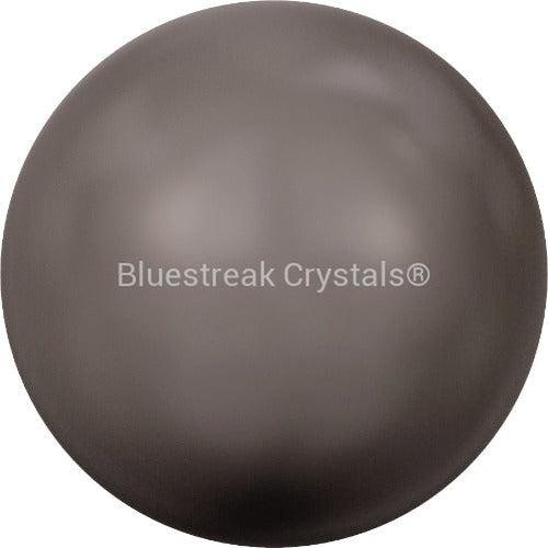 Swarovski Pearls Round (5810) Crystal Brown-Swarovski Pearls-2mm - Pack of 50-Bluestreak Crystals