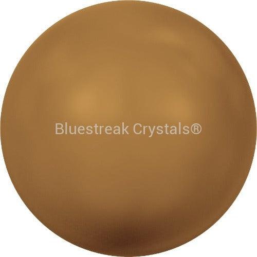 Swarovski Pearls Round (5810) Crystal Copper-Swarovski Pearls-2mm - Pack of 50-Bluestreak Crystals