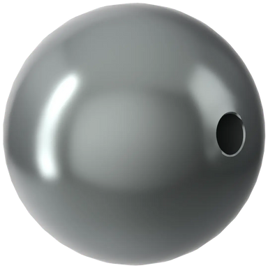 Swarovski Pearls Round (5810) Crystal Dark Grey - Bluestreak Crystals