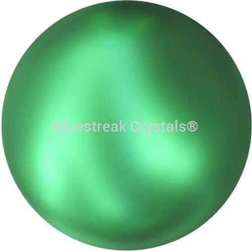 Swarovski Pearls Round (5810) Crystal Eden Green-Swarovski Pearls-2mm - Pack of 50-Bluestreak Crystals