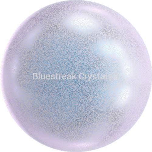 Swarovski Pearls Round (5810) Crystal Iridescent Dreamy Blue-Swarovski Pearls-2mm - Pack of 50-Bluestreak Crystals