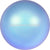 Swarovski Pearls Round (5810) Crystal Iridescent Light Blue-Swarovski Pearls-2mm - Pack of 50-Bluestreak Crystals