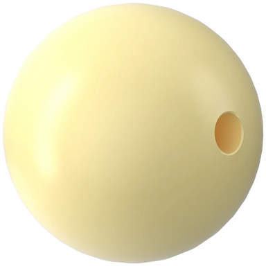 Swarovski Pearls Round (5810) Crystal Pastel Yellow - Bluestreak Crystals