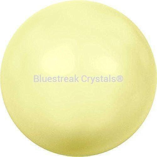 Swarovski Pearls Round (5810) Crystal Pastel Yellow-Swarovski Pearls-12mm - Pack of 10-Bluestreak Crystals