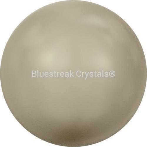 Swarovski Pearls Round (5810) Crystal Platinum-Swarovski Pearls-2mm - Pack of 50-Bluestreak Crystals