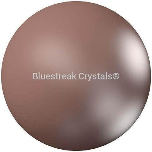 Swarovski Pearls Round (5810) Crystal Velvet Brown-Swarovski Pearls-2mm - Pack of 50-Bluestreak Crystals